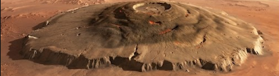Gr&ouml;&szlig;envergleich Olympus Mons